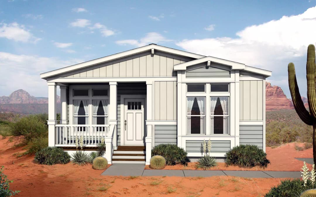 American freedom 2858 elevation and exterior home features
