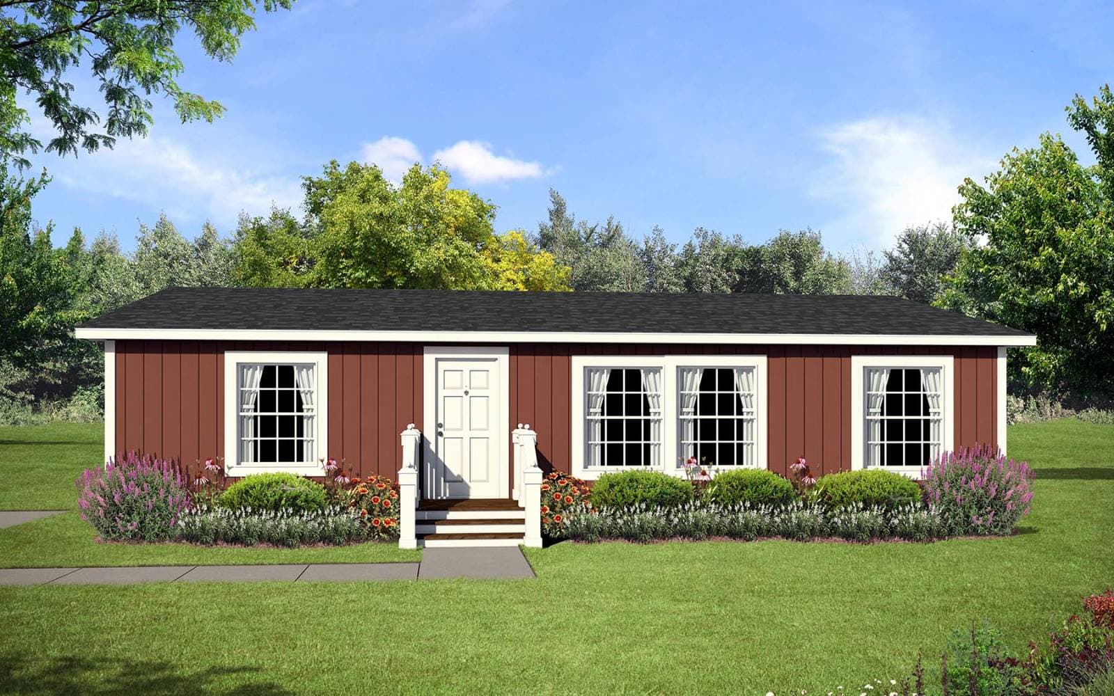 American freedom 2844 hero, elevation, and exterior home features